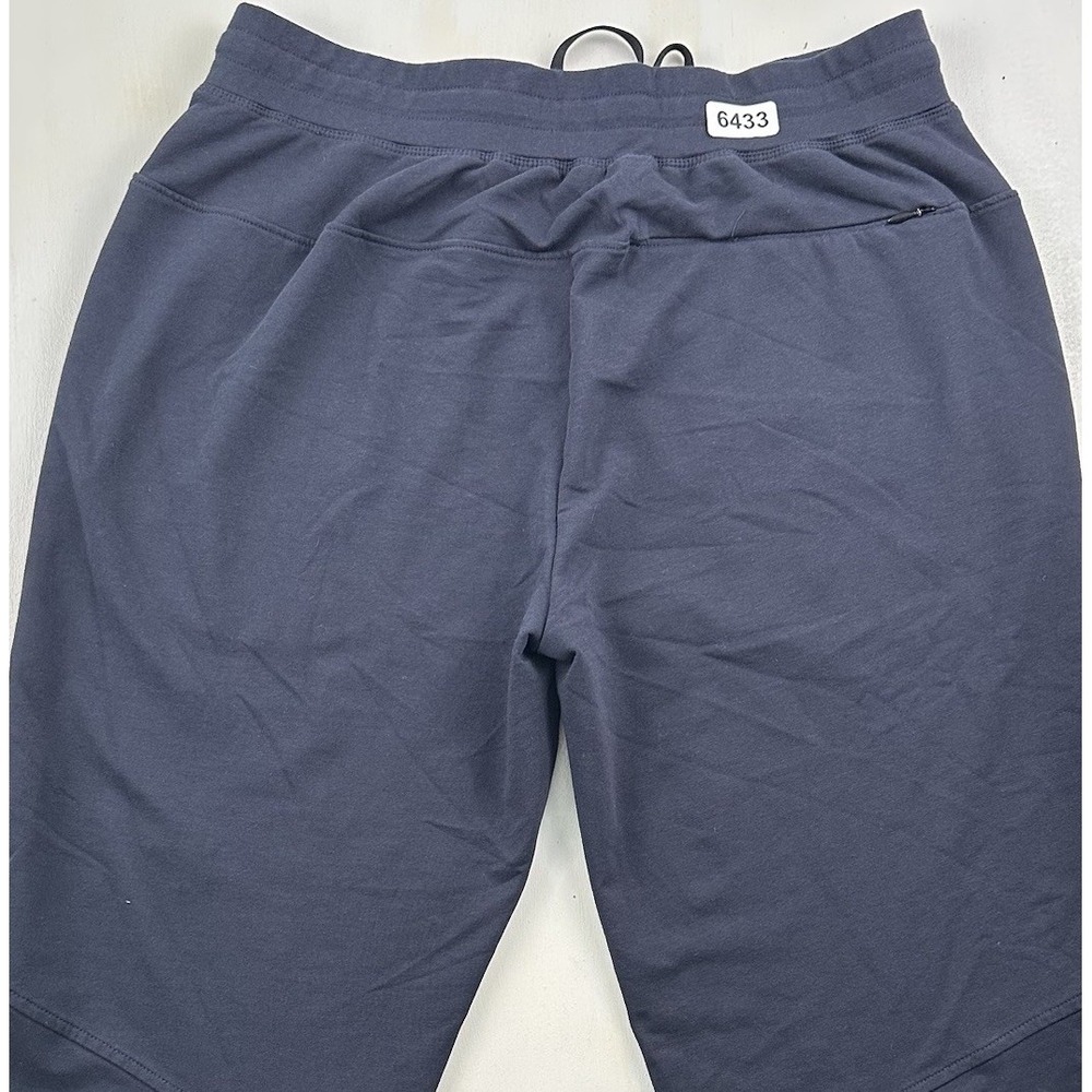 Tommy John THE GO ANYWHERE Jogger Pants Men Medium Navy Blue Tapered Activewear